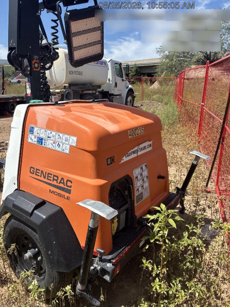 2024 Generac MLT2 Diesel, Flex Switch 120V Input, Powerzone Controller, 
(4) 320W LED Lights, 4kW Generator, 39.9 Gal Fuel Tank, 2" Ball, T3