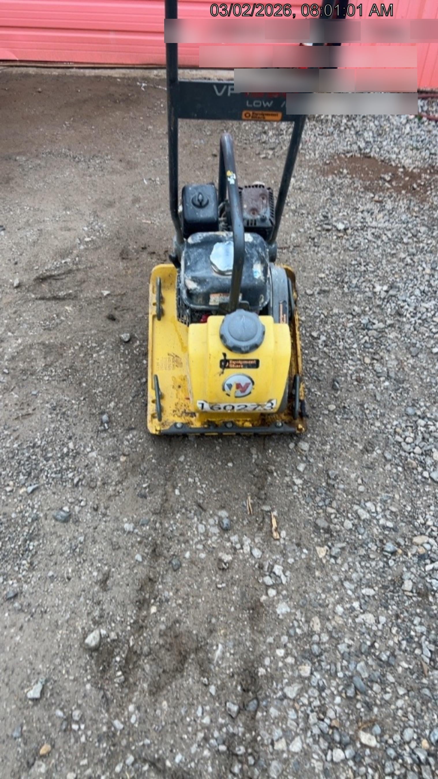 2021 WACKER NEUSON VP1550AW