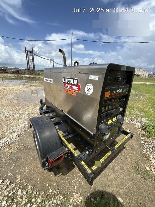 2024 Lincoln Electric LE400 Kubota V1505, Trlr, Cable Rack, Light Kit, ES Decals, T3