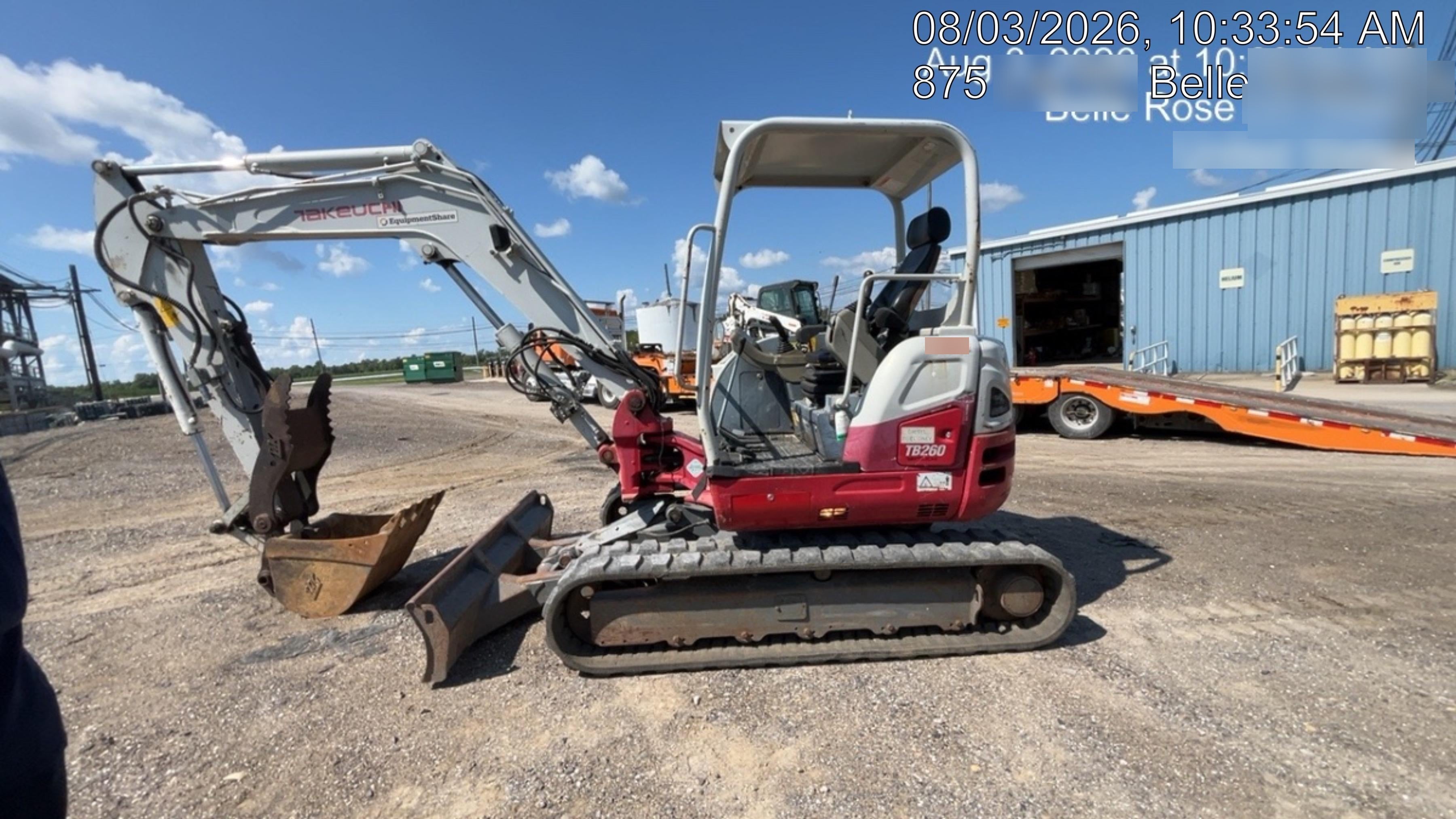 2019 TAKEUCHI TB260
