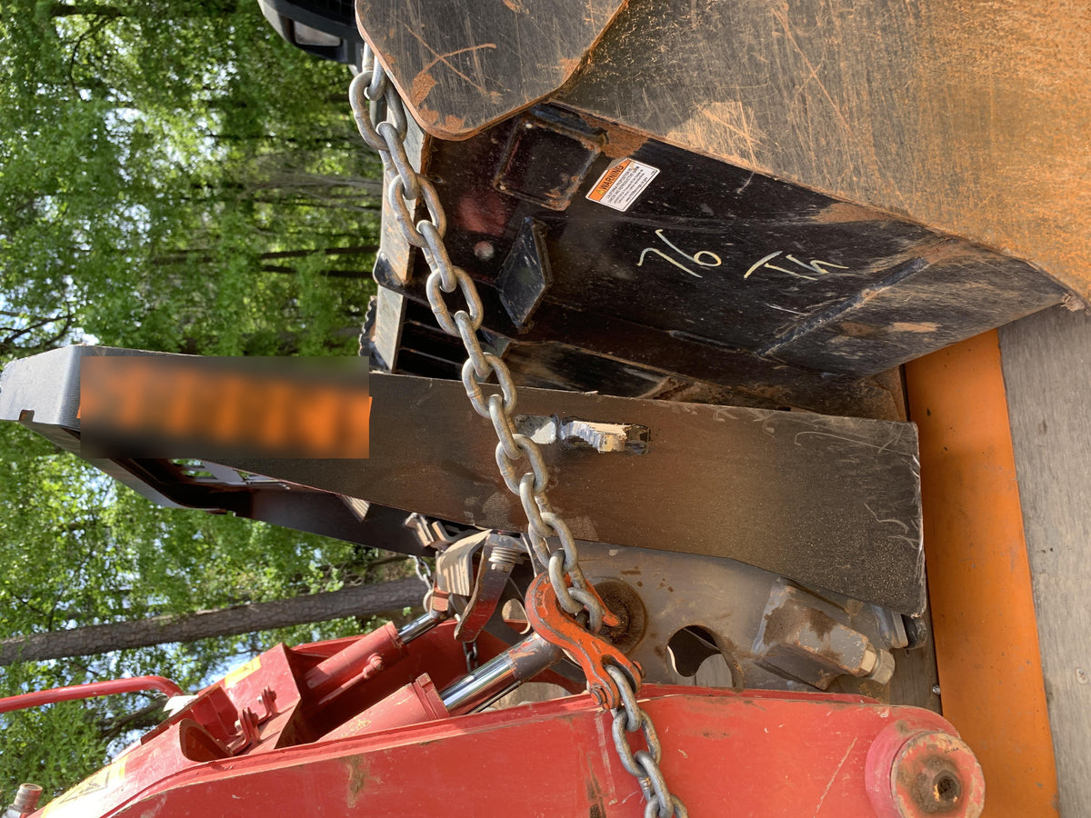 2021 RUBBER TRAX Pallet Fork Frame