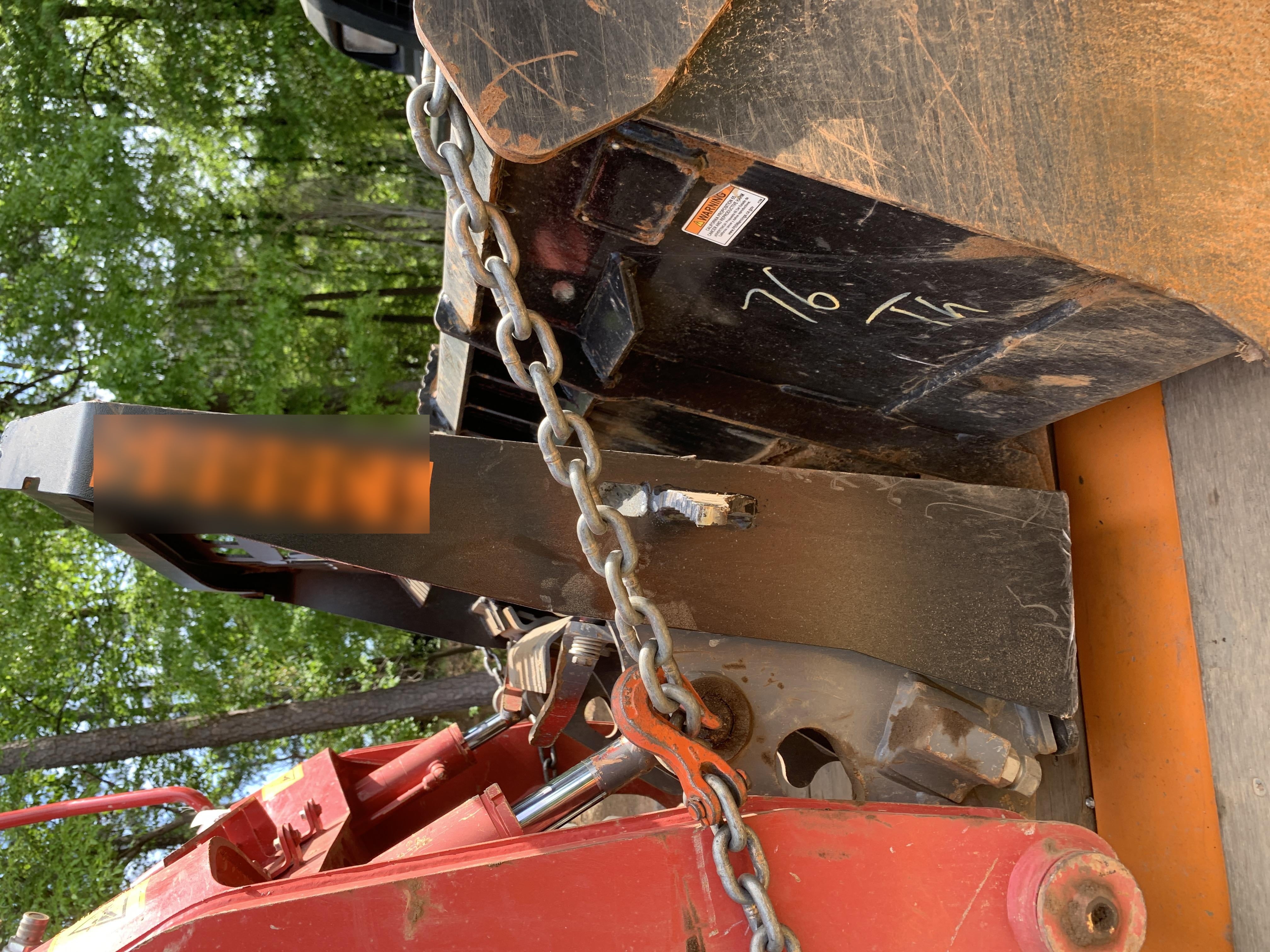 2021 RUBBER TRAX Pallet Fork Frame