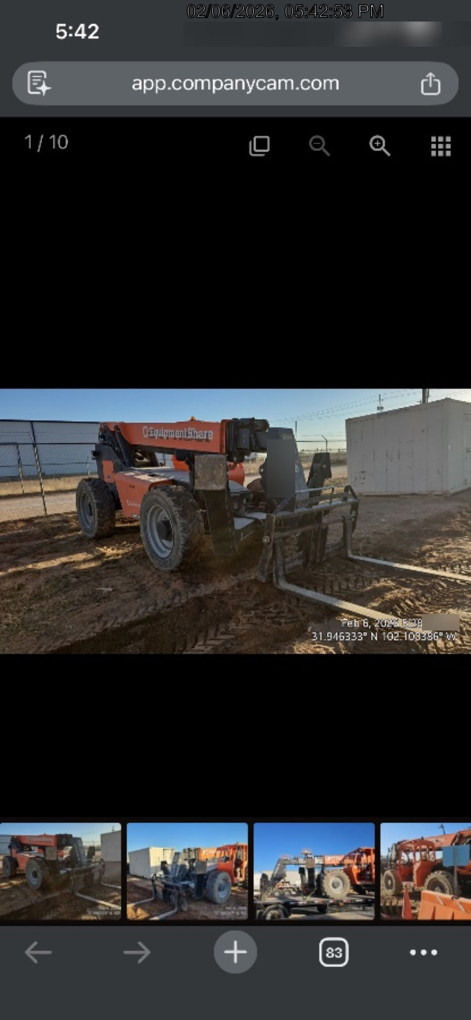 2023 SKYTRAK 10054