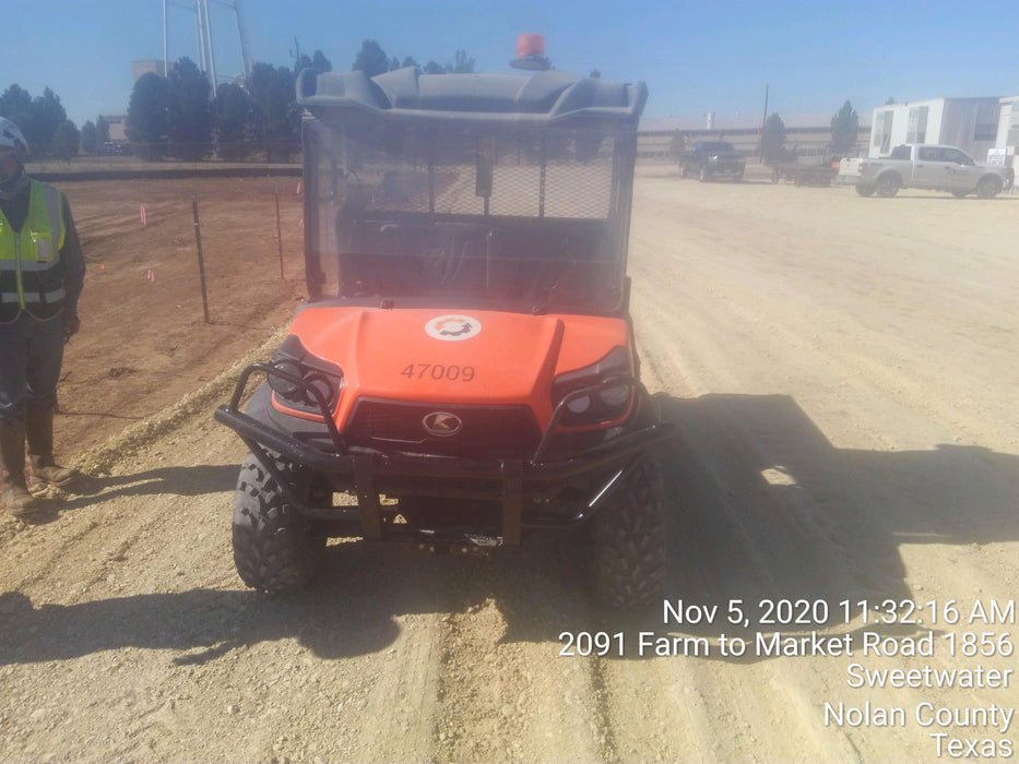 2019 Kubota RTV-XG850WL-H 4wd Utility Cart, Gas, 2 Seat, LED Strobe, Windshield Tempered Glass, Plastic Canopy, Wire Harness Kit, Backup Alarm