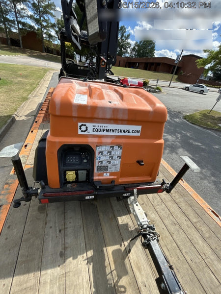 2023 Generac MLT2 Diesel, Flex Switch 120V Input, Powerzone Controller, (4) 320W LED Lights, 4kW Generator, 39.9 Gal Fuel Tank, 2" Ball, T3