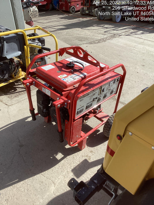 2020 Multiquip GA6HR Gen 6kW Honda GX340 GFCI Wheel Kit