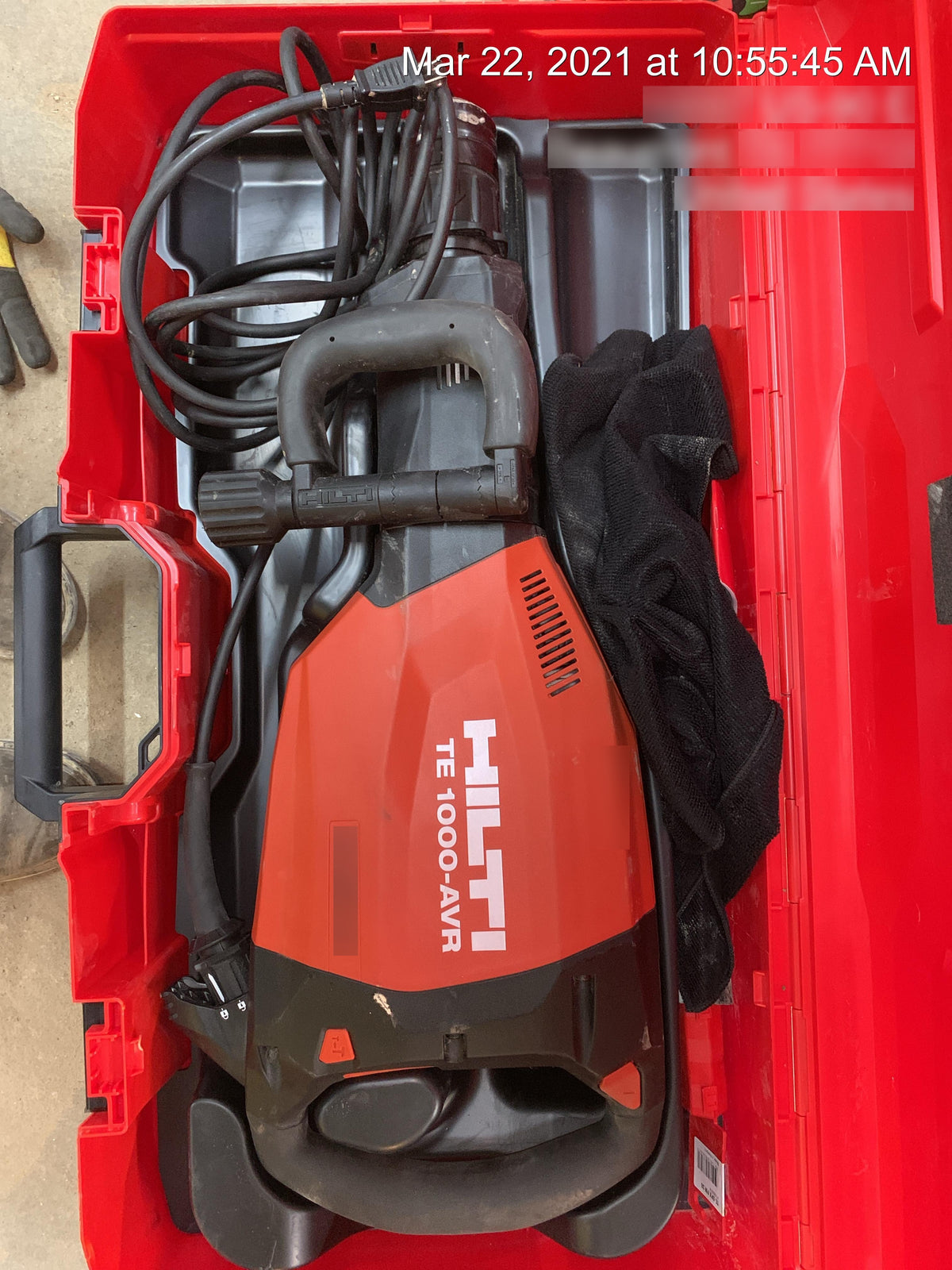2019 HILTI TE 1000-AVR