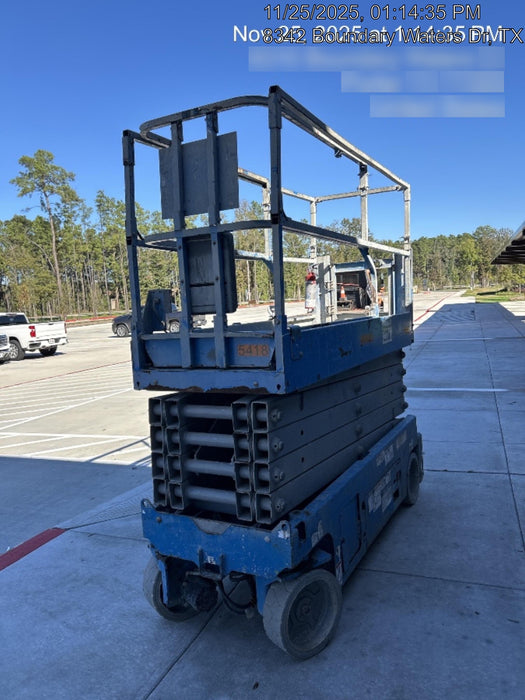2017 Genie GS-3232 32' Narrow Electric Scissor Lift
