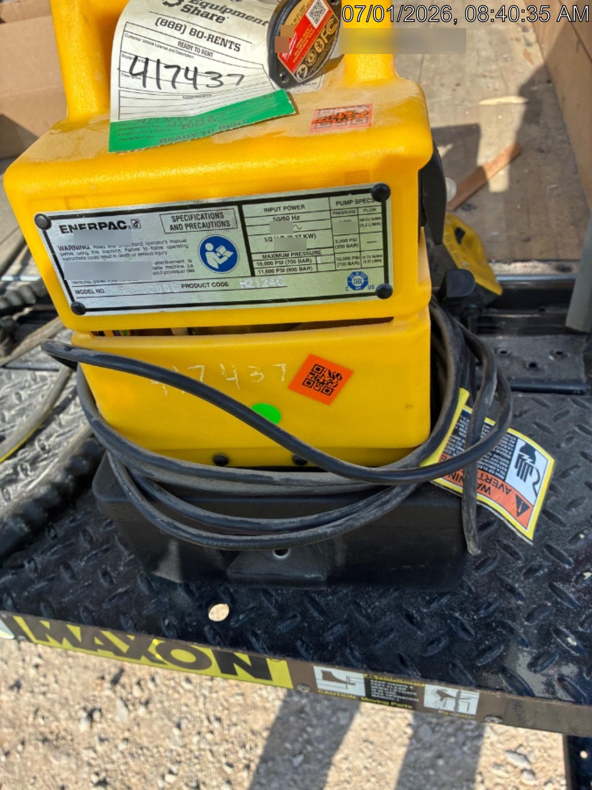 2024 ENERPAC PUJ1200B