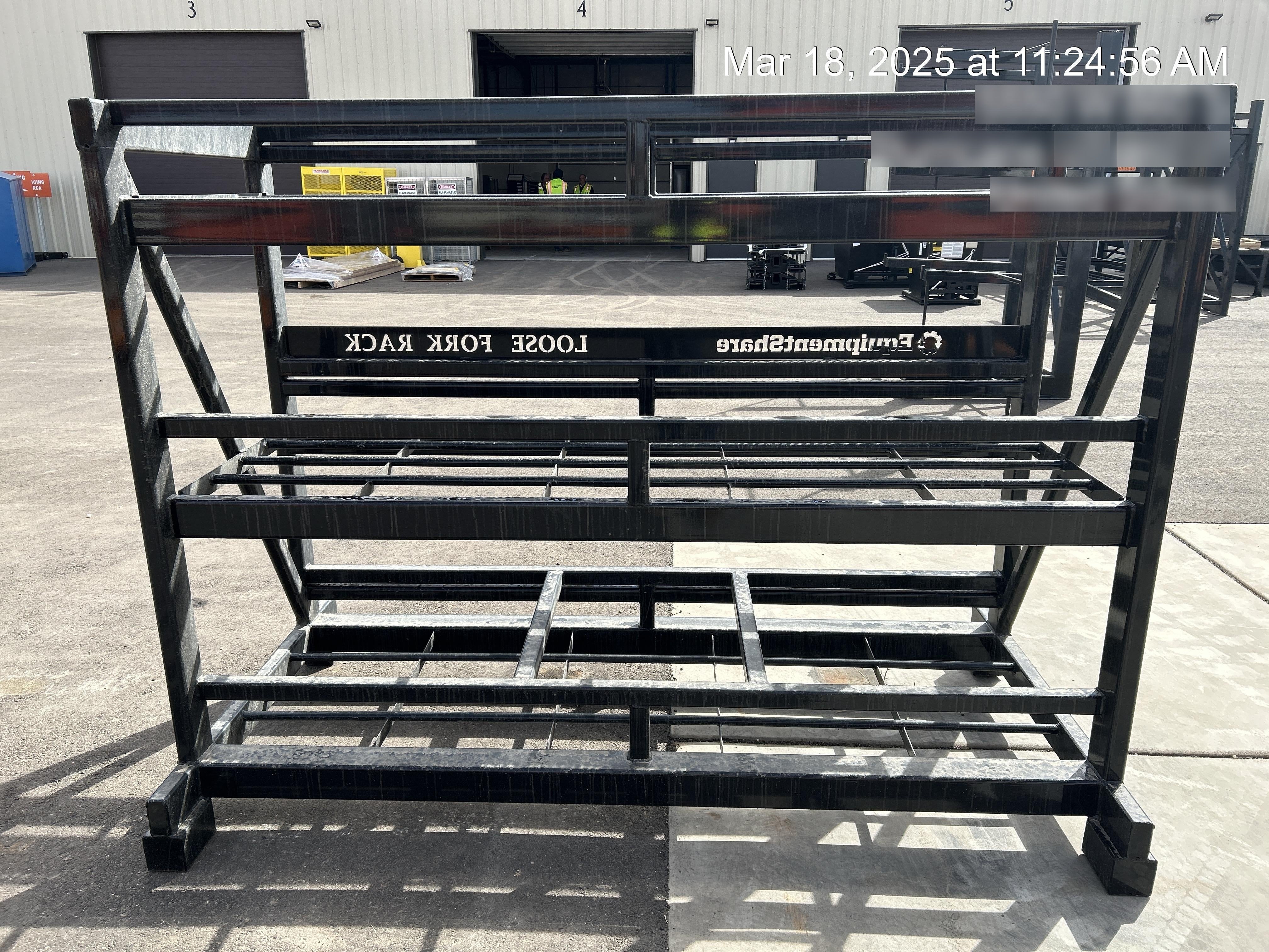 2024 FLUID POWER SUPPORT Loose Fork Rack
