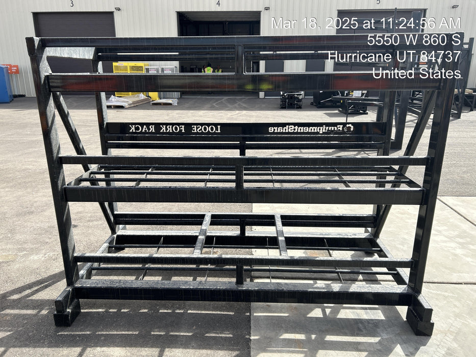 2024 FLUID POWER SUPPORT Loose Fork Rack