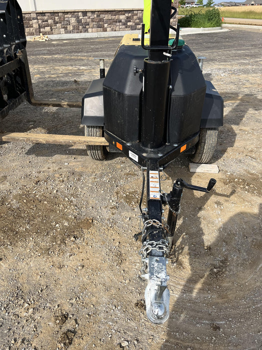 2022 Allmand NLV3GR (4) LED Light Fixture 350W, 23' Vertical Mast, 3kW Prime, Towable, ES Decals, T3