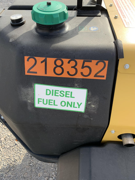 2022 Allmand NLV3GR (4) LED Light Fixture 350W, 23' Vertical Mast, 3kW Prime, Towable, Deep Sea L401, Leveling Jacks, Yanmar T4F 5.8hp