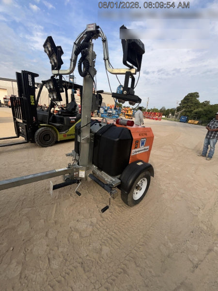 2024 Wanco WLTT-4MM4K Diesel, Deep Sea Controller, Shore Power Plug, Auto Start, (4) 350W LED Floodlights, 4kW Generator, 60 Gal Fuel Tank, 2" Ball, T3