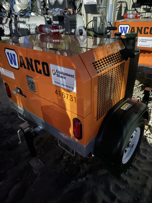2024 Wanco WLTT-4MM4K Diesel, Deep Sea Controller, Shore Power Plug, Auto Start, (4) 350W LED Floodlights, 4kW Generator, 60 Gal Fuel Tank, 2" Ball, T3