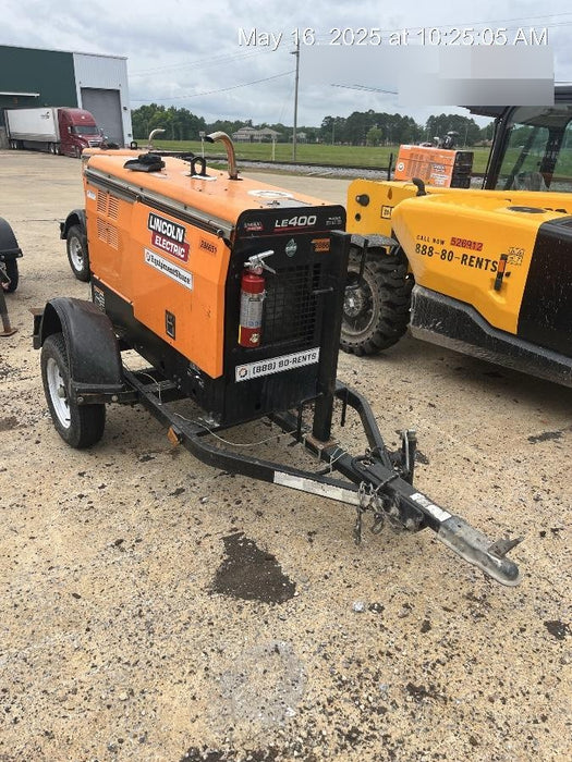 2022 Lincoln Electric LE400 Kubota V1505, Trlr, Cable Rack, Light Kit, ES Decals, T3