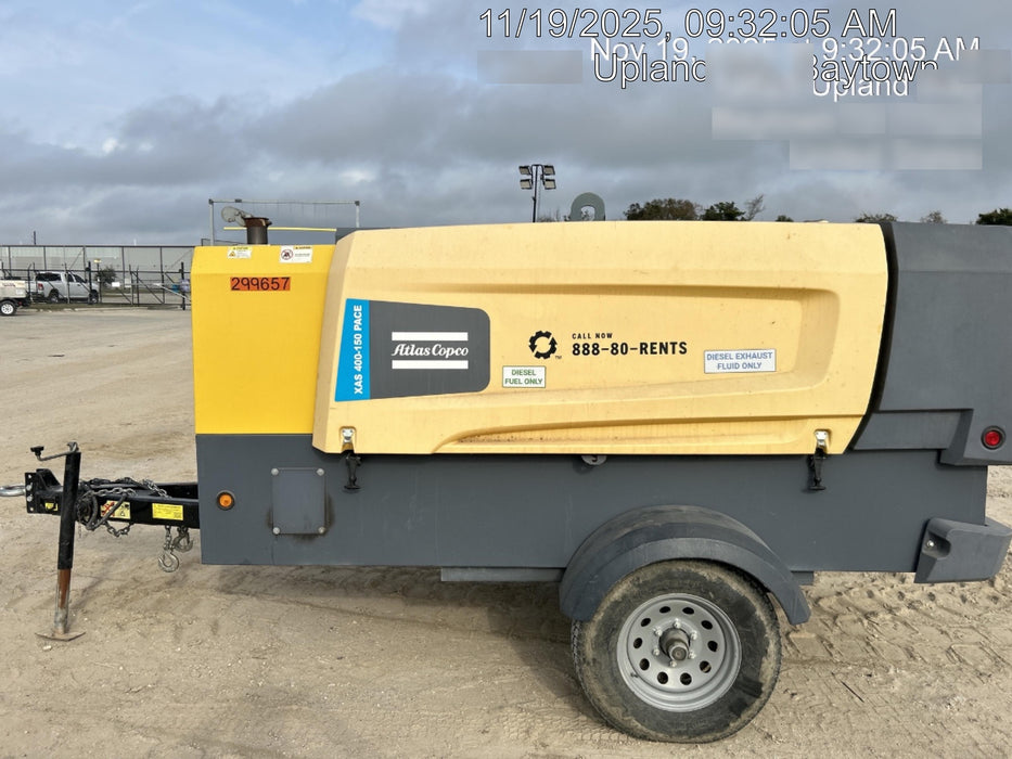 2023 ATLAS COPCO XAS 400-150 PACE