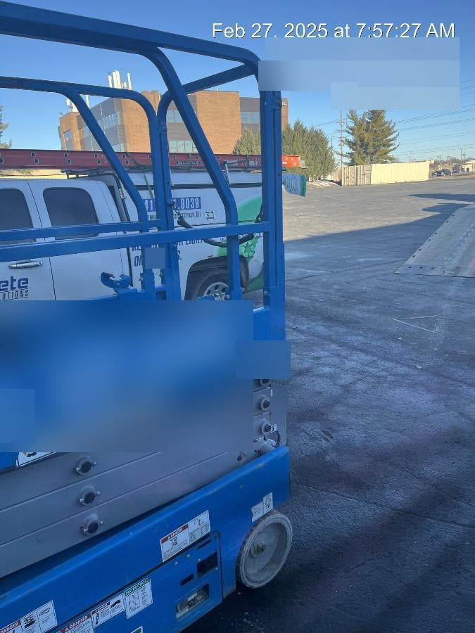 2018 Genie GS-1930 Genie GS-1930 w/Fixed Rail, Chain Entry