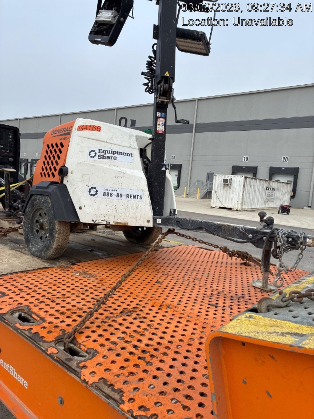 2023 Generac MLT2 Diesel, Flex Switch 120V Input, Powerzone Controller, (4) 320W LED Lights, 4kW Generator, 39.9 Gal Fuel Tank, 2" Ball, T3