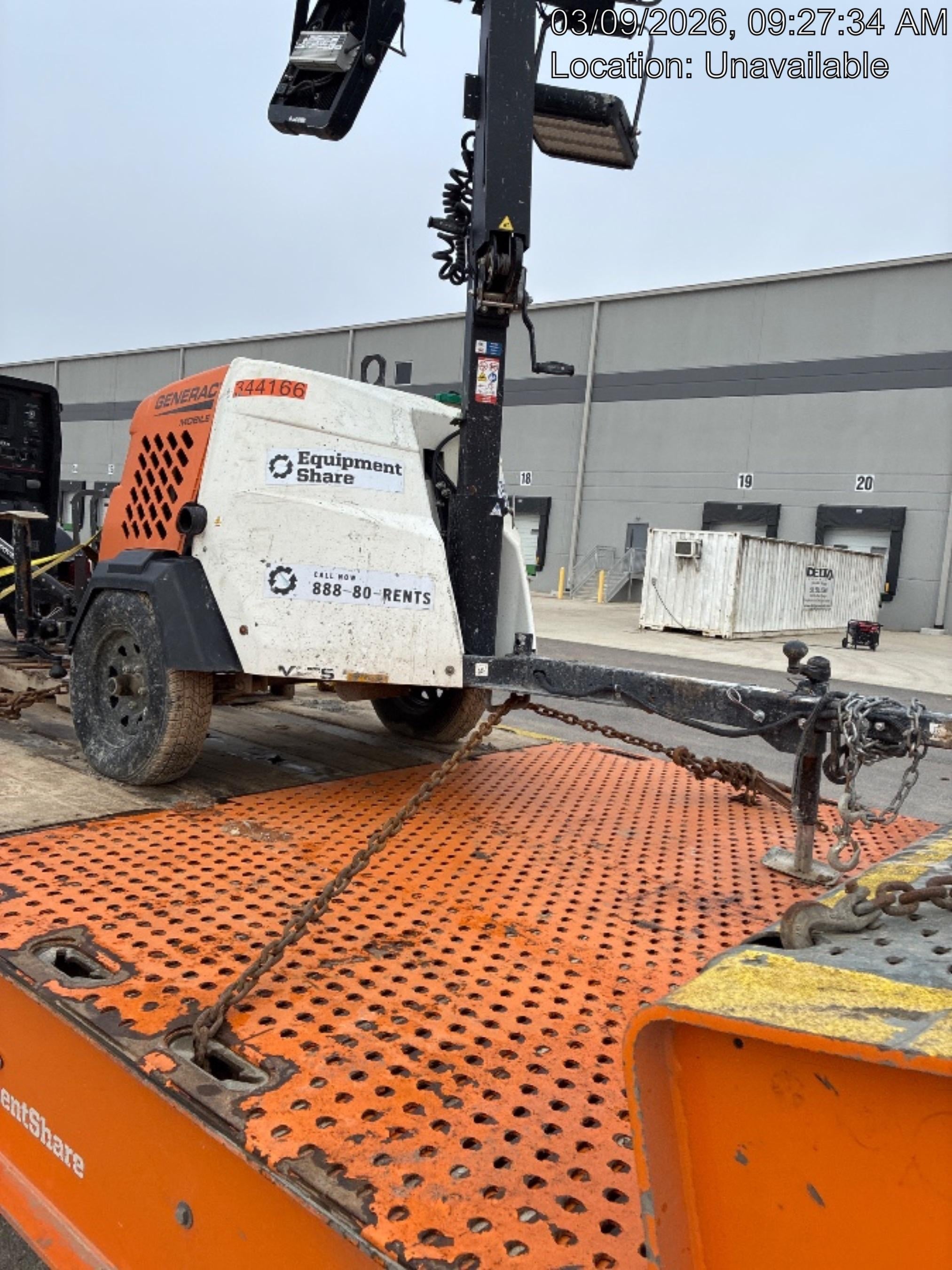 2023 Generac MLT2 Diesel, Flex Switch 120V Input, Powerzone Controller, (4) 320W LED Lights, 4kW Generator, 39.9 Gal Fuel Tank, 2" Ball, T3
