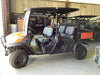 2021 Kubota RTV-X1140W-H Plastic Canopy, Windshield Acrylic Clear, LED Strobe Light, Wire Harness Kit, Back up Alarm