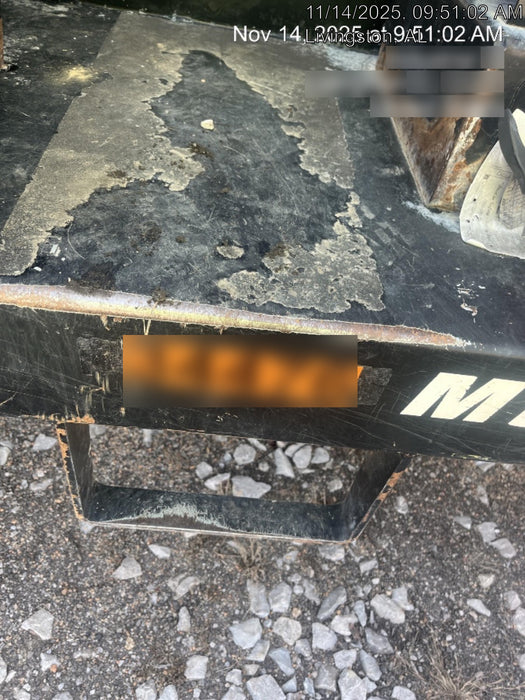 2019 Manitou MTA10055 Canopy, 120 HP, Solid Tires, Work Lights, Lift Hook, Auxiliary Hydraulics 66" Carriage and 60" Forks