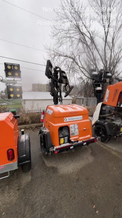 2023 Generac MLT2 Diesel, Flex Switch 120V Input, Powerzone Controller, 
(4) 320W LED Lights, 4kW Generator, 39.9 Gal Fuel Tank, 2" Ball, T3