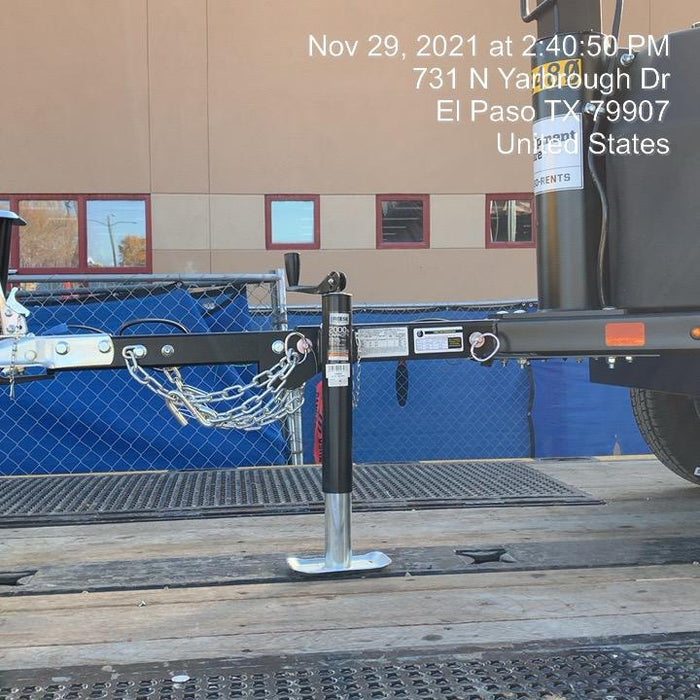 Allmand NLV3GR (4) LED Light Fixture 350W, 23' Vertical Mast, 3kW Prime, Towable, Deep Sea L401, Leveling Jacks, Yanmar T4F 5.8hp