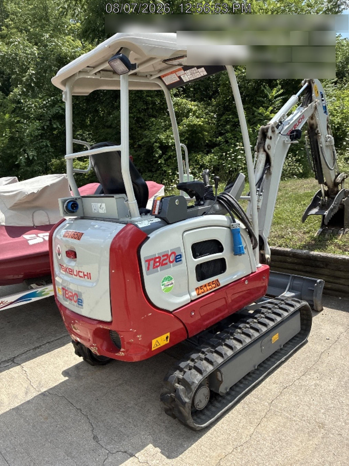 2022 TAKEUCHI TB20e