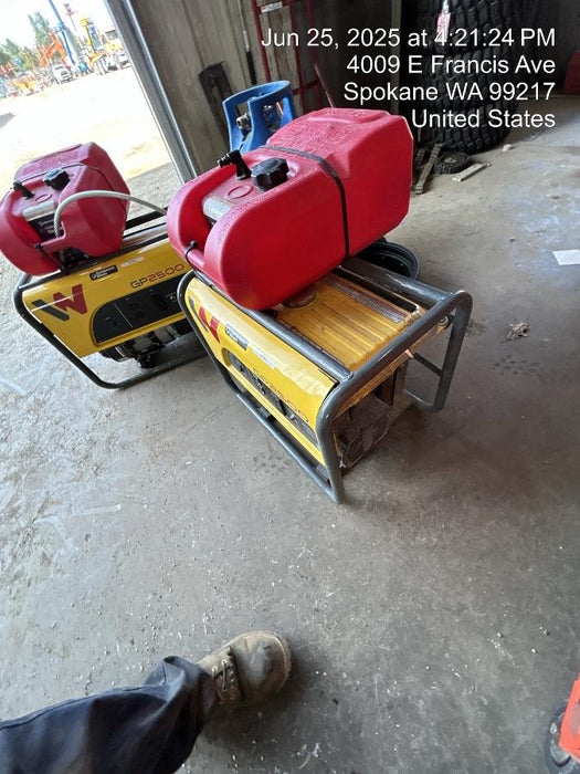 2021 WACKER NEUSON GP2500A