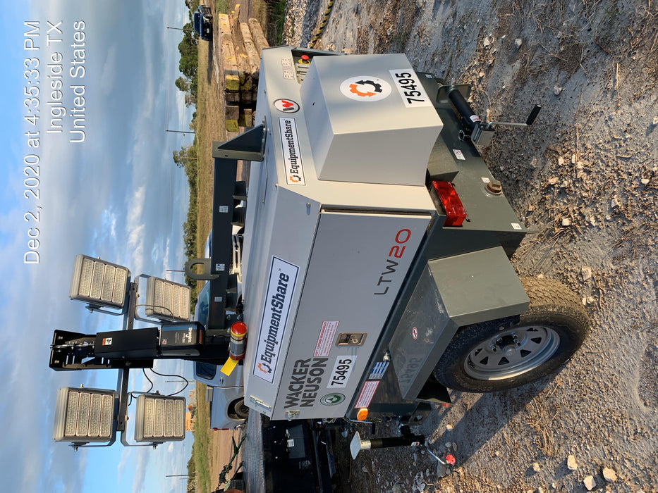 2020 Wacker Neuson LTW20Z1 Vertical, Cold Weather, LED, T4F