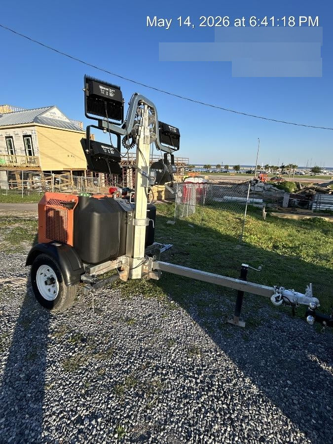 2023 Wanco WLTT-4MM4K Diesel, Deep Sea Controller, Shore Power Plug, Auto Start, (4) 350W LED Floodlights, 4kW Generator, 60 Gal Fuel Tank, 2" Ball, T3