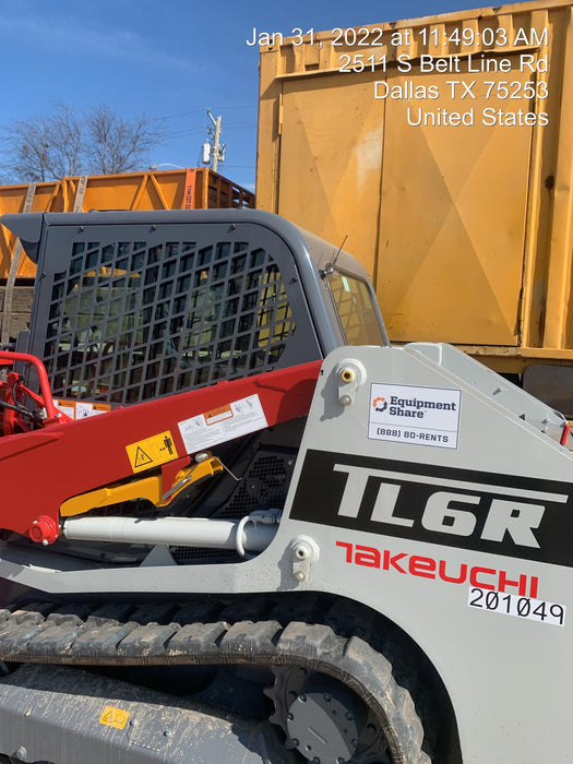 2022 TAKEUCHI TL6CR