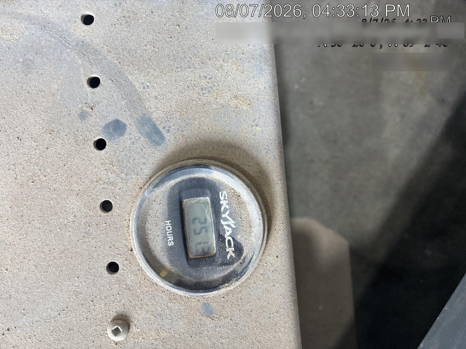 2019 Skyjack SJIII-3219 Standard Options, Trojan Batteries