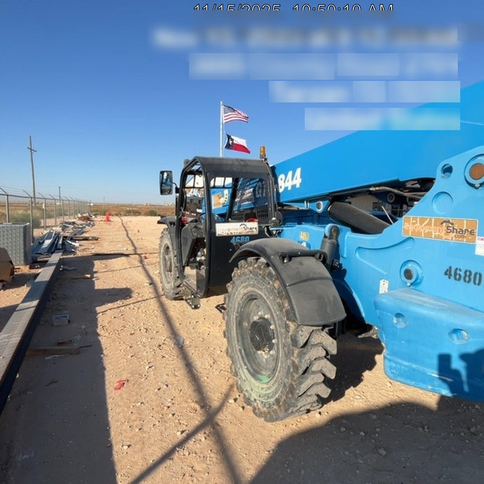 2017 Genie GTH-844 Genie GTH 844, Solid Tires, 60" carriage, Open ROPS