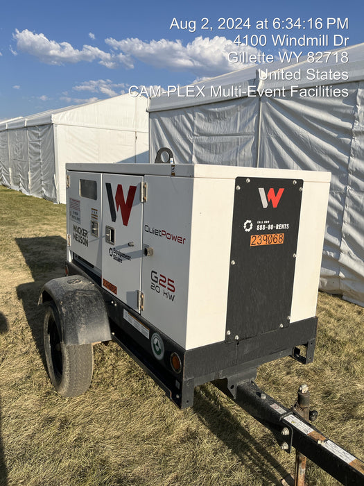 2022 WACKER NEUSON G25