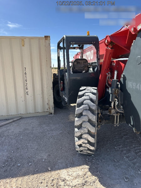 2019 Manitou MTA10055 MTA10055 - 120 HP T4, Canopy, Worklights/Strobe, Beacon, 66" Carriage, 60" Forks, Solid Tires, Lift Hook, Aux Hydraulics