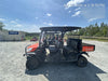 2022 Kubota RTV-X1140W-H Plastic Canopy, Windshield Acrylic Clear, LED Strobe Light, Wire Harness Kit, Back up Alarm