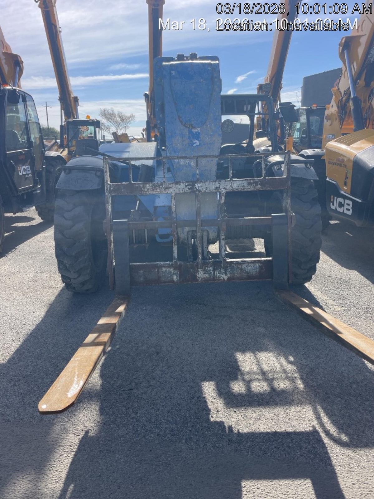 2017 Genie GTH-844 Genie GTH-844, Solid Tires, 60" carriage/forks, Open ROPS, Work Lights