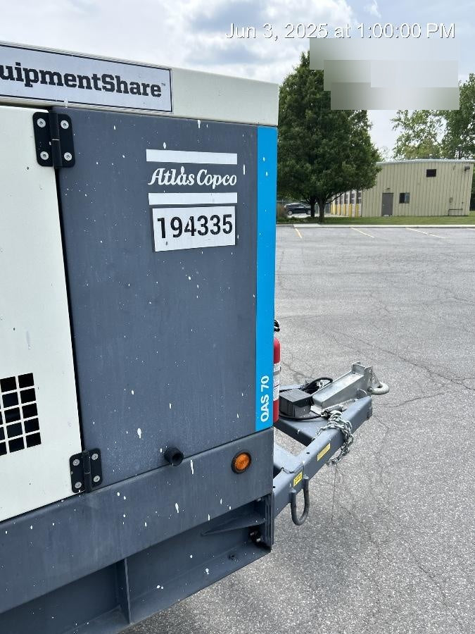 2021 ATLAS COPCO QAS 70