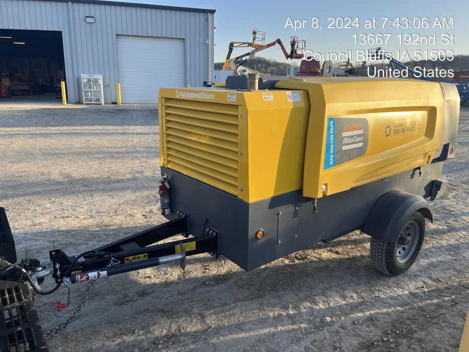 2023 ATLAS COPCO XAS 400-150 PACE