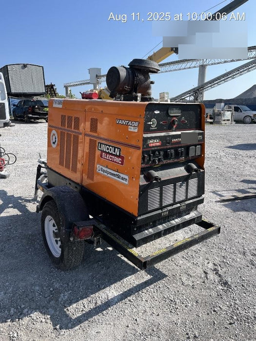 2021 Lincoln Electric Vantage 549X Ready Pak 3, ORANGE (includes trailer, cable rack, fender light kit)
