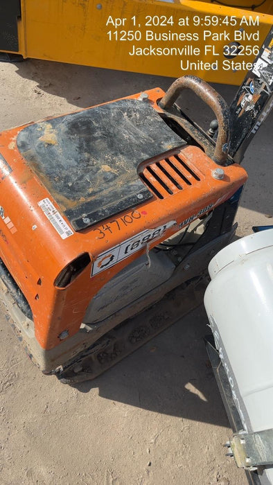 2023 Multiquip MV308GH Honda GX270, 18" Plate, Tachometer