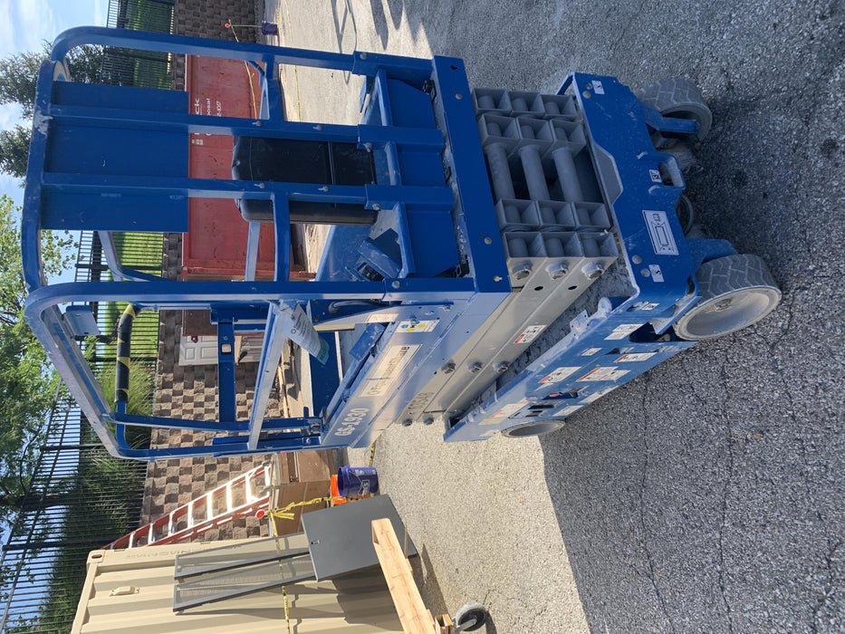 2020 Genie GS-1930 Solid Non Marking Tires, Beacon, Folding rails with half height swing gate