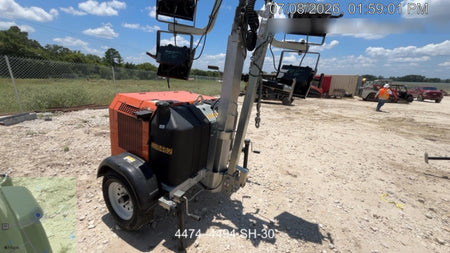 2024 Wanco WLTT-4MM4K Diesel, Deep Sea Controller, Shore Power Plug, Auto Start, (4) 350W LED Floodlights, 4kW Generator, 60 Gal Fuel Tank, 2" Ball, T3