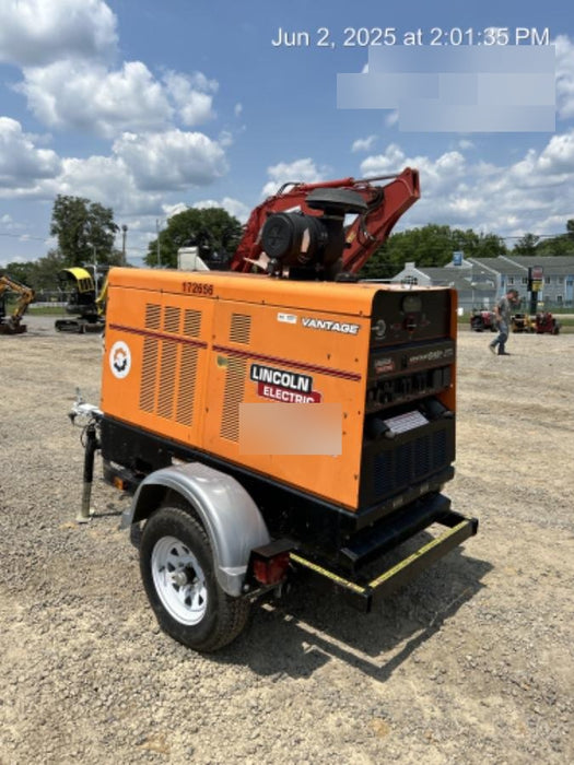 2021 Lincoln Electric Vantage 549X Ready Pak 3, ORANGE (includes trailer, cable rack, fender light kit)