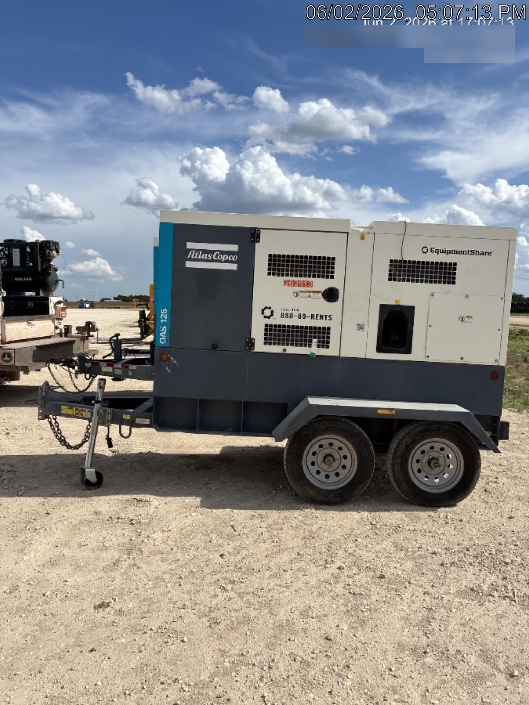 2022 ATLAS COPCO QAS 125