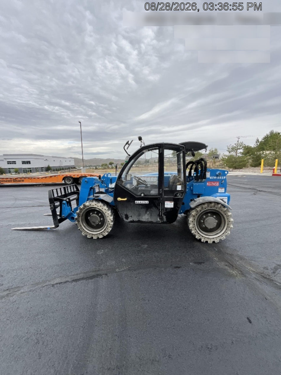 2024 Genie GTH-5519 74Hp Dsl, Cab/Heat/Air, Solid Tires, LED WL, T3 + Access Control