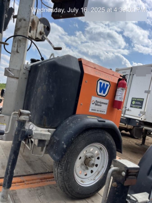 2024 Wanco WLTT-4MM4K Diesel, Deep Sea Controller, Shore Power Plug, Auto Start, (4) 350W LED Floodlights, 4kW Generator, 60 Gal Fuel Tank, 2" Ball, T3