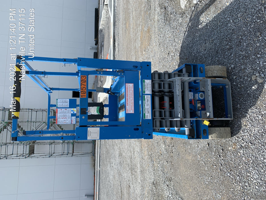 2020 Genie GS-1930 Solid Non Marking Tires, Beacon, Folding rails with half height swing gate